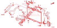RADIATOR HOSE/RESERVE TAN K (2) for Honda CR-V 2.0 ELEGANCE 5 Doors 6 speed manual 2014