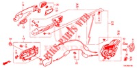 REAR DOOR LOCKS/OUTER HAN DLE  for Honda CR-V 2.0 ELEGANCE 5 Doors 6 speed manual 2014