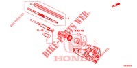 REAR WINDSHIELD WIPER  for Honda CR-V 2.0 ELEGANCE 5 Doors 6 speed manual 2014