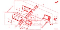CENTER DISPLAY (LH) for Honda CR-V 2.0 ELEGANCE 5 Doors 5 speed automatic 2014