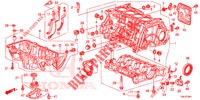 CYLINDER BLOCK/OIL PAN (2.0L) for Honda CR-V 2.0 ELEGANCE 5 Doors 5 speed automatic 2014