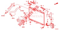 RADIATOR HOSE/RESERVE TAN K (2) for Honda CR-V 2.0 ELEGANCE 5 Doors 5 speed automatic 2014