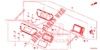 CENTER DISPLAY (LH) for Honda CR-V 2.0 ELEGANCE L 5 Doors 6 speed manual 2014