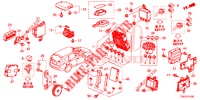 CONTROL UNIT (CABINE) (LH) (1) for Honda CR-V 2.0 ELEGANCE L 5 Doors 6 speed manual 2014