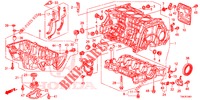 CYLINDER BLOCK/OIL PAN (2.0L) for Honda CR-V 2.0 ELEGANCE L 5 Doors 6 speed manual 2014