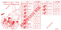 ELECTRICAL CONNECTORS (AVANT) ('14) (HID) for Honda CR-V 2.0 ELEGANCE L 5 Doors 6 speed manual 2014