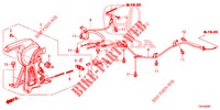 PARKING BRAKE (2.0L) (DIESEL) (LH) for Honda CR-V 2.0 ELEGANCE L 5 Doors 6 speed manual 2014