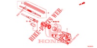 REAR WINDSHIELD WIPER  for Honda CR-V 2.0 ELEGANCE L 5 Doors 6 speed manual 2014