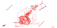 THROTTLE BODY (2.0L) for Honda CR-V 2.0 ELEGANCE L 5 Doors 6 speed manual 2014