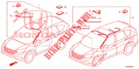 WIRE HARNESS (LH) (4) for Honda CR-V 2.0 ELEGANCE L 5 Doors 6 speed manual 2014