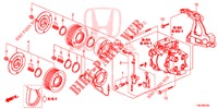 AIR CONDITIONER (COMPRESSEUR) (3) for Honda CR-V 2.0 ELEGANCE L 5 Doors 5 speed automatic 2014