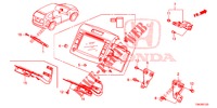 NAVI ATTACHMENT KIT  for Honda CR-V 2.0 ELEGANCE L 5 Doors 5 speed automatic 2014