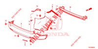 REAR BUMPER  for Honda CR-V 2.0 ELEGANCE L 5 Doors 5 speed automatic 2014