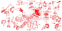 CONTROL UNIT (CABINE) (LH) (1) for Honda CR-V 2.0 EXCLUSIVE NAVI 5 Doors 6 speed manual 2014