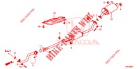 EXHAUST PIPE/SILENCER (2.0L) for Honda CR-V 2.0 EXCLUSIVE NAVI 5 Doors 6 speed manual 2014