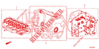 GASKET KIT/ TRANSMISSION ASSY. (2.0L) for Honda CR-V 2.0 EXCLUSIVE NAVI 5 Doors 6 speed manual 2014