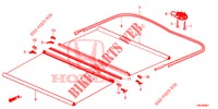 SUN SHADE COMPONENTS  for Honda CR-V 2.0 EXCLUSIVE NAVI 5 Doors 6 speed manual 2014