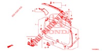 TAILGATE LINING/ REAR PANEL LINING (2D)  for Honda CR-V 2.0 EXCLUSIVE NAVI 5 Doors 6 speed manual 2014