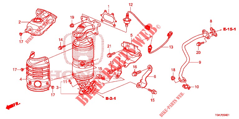 TORQUE CONVERTER (2.0L) for Honda CR-V 2.0 EXCLUSIVE NAVI 5 Doors 6 speed manual 2014