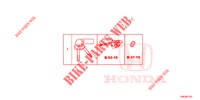 KEY CYLINDER SET (INTELLIGENT) (LH) for Honda CR-V 2.0 EXCLUSIVE NAVI 5 Doors 5 speed automatic 2014