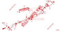 EXHAUST PIPE/SILENCER (2.0L) for Honda CR-V 2.0 S 5 Doors 6 speed manual 2014