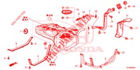 FUEL FILLER PIPE (2.0L) (2.4L) for Honda CR-V 2.0 S 5 Doors 6 speed manual 2014