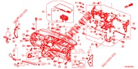INSTRUMENT PANEL UPPER (LH) for Honda CR-V 2.0 S 5 Doors 6 speed manual 2014