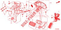 PEDAL (LH) for Honda CR-V 2.0 S 5 Doors 6 speed manual 2014
