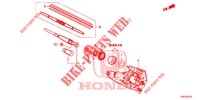 REAR WINDSHIELD WIPER  for Honda CR-V 2.0 S 5 Doors 6 speed manual 2014
