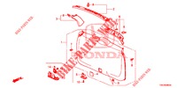 TAILGATE LINING/ REAR PANEL LINING (2D)  for Honda CR-V 2.0 S 5 Doors 6 speed manual 2014