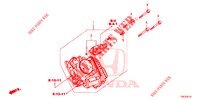 THROTTLE BODY (2.0L) for Honda CR-V 2.0 S 5 Doors 6 speed manual 2014