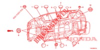 GROMMET (INFERIEUR) for Honda CR-V 2.0 S 5 Doors 5 speed automatic 2014