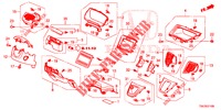 INSTRUMENT GARNISH (COTE DE CONDUCTEUR) (LH) for Honda CR-V 2.0 S 5 Doors 5 speed automatic 2014