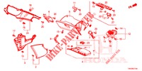 INSTRUMENT GARNISH (COTE DE PASSAGER) (LH) for Honda CR-V 2.0 S 5 Doors 5 speed automatic 2014
