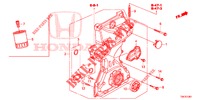 OIL PUMP (2.0L) for Honda CR-V 2.0 S 5 Doors 5 speed automatic 2014