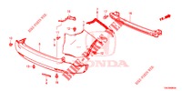REAR BUMPER  for Honda CR-V 2.0 S 5 Doors 5 speed automatic 2014