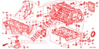 CYLINDER BLOCK/OIL PAN (2.0L) for Honda CR-V 2.0 COMFORT 5 Doors 6 speed manual 2015