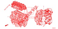 ENGINE ASSY./TRANSMISSION  ASSY. (2.0L) for Honda CR-V 2.0 COMFORT 5 Doors 6 speed manual 2015