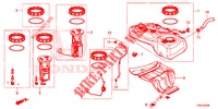 FUEL TANK  for Honda CR-V 2.0 COMFORT 5 Doors 6 speed manual 2015