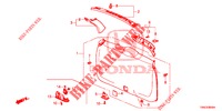 TAILGATE LINING/ REAR PANEL LINING (2D)  for Honda CR-V 2.0 COMFORT 5 Doors 6 speed manual 2015