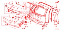 TAILGATE PANEL (2D)  for Honda CR-V 2.0 COMFORT 5 Doors 6 speed manual 2015