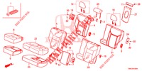 REAR SEAT/SEATBELT (2D)  for Honda CR-V 2.0 COMFORT 5 Doors 5 speed automatic 2015
