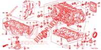 CYLINDER BLOCK/OIL PAN (2.0L) for Honda CR-V 2.0 ELEGANCE 5 Doors 6 speed manual 2015