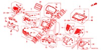 INSTRUMENT GARNISH (COTE DE CONDUCTEUR) (LH) for Honda CR-V 2.0 ELEGANCE 5 Doors 6 speed manual 2015