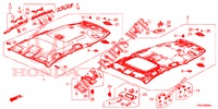 ROOF LINING (1) for Honda CR-V 2.0 ELEGANCE 5 Doors 6 speed manual 2015