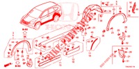 SIDE SILL GARNISH/PROTECT OR  for Honda CR-V 2.0 ELEGANCE 5 Doors 6 speed manual 2015