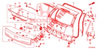 TAILGATE PANEL (2D)  for Honda CR-V 2.0 ELEGANCE 5 Doors 6 speed manual 2015