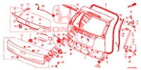 TAILGATE PANEL (2D)  for Honda CR-V 2.0 ELEGANCE 5 Doors 5 speed automatic 2015