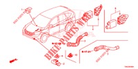 AIR CONDITIONER (SENSEUR/CLIMATISEUR D'AIR AUTOMATIQUE) for Honda CR-V 2.0 EXCLUSIVE NAVI 5 Doors 6 speed manual 2015