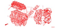 ENGINE ASSY./TRANSMISSION  ASSY. (2.0L) for Honda CR-V 2.0 EXCLUSIVE NAVI 5 Doors 6 speed manual 2015